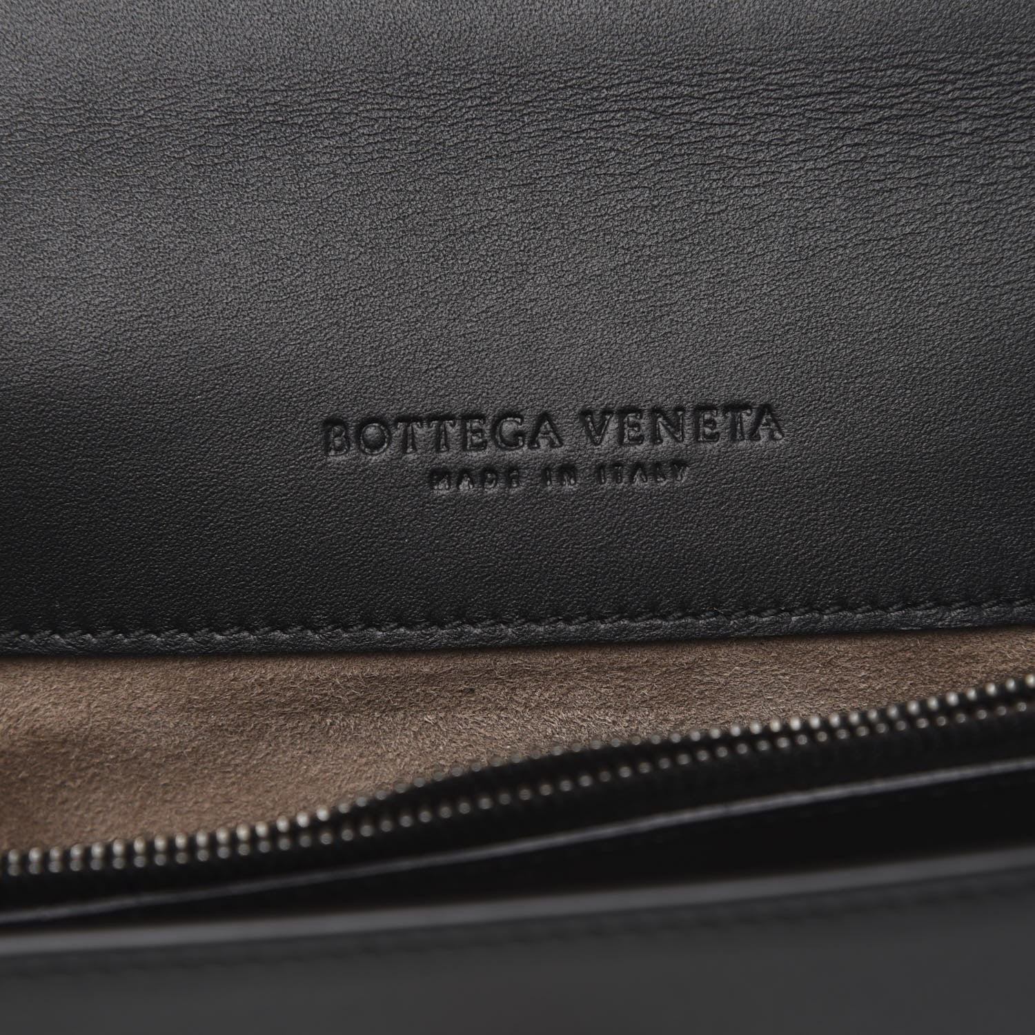 Bottega Veneta Pony Hair Karung BV Patch Knot Chain Clutch Black Monalisa Orange 6 of 12