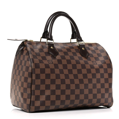 Louis Vuitton Damier Ebene Speedy 30 3 of 16