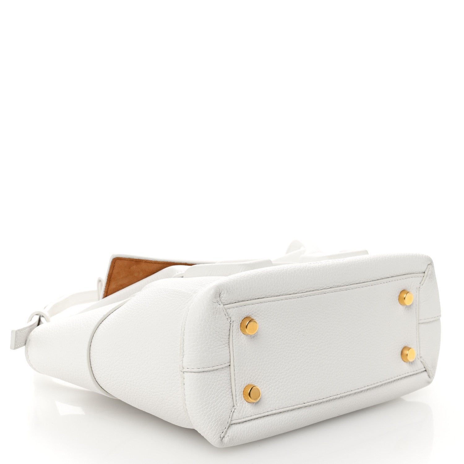 Bottega Veneta French Calfskin Maxi Intrecciato Mini Arco Bianco 4 of 11