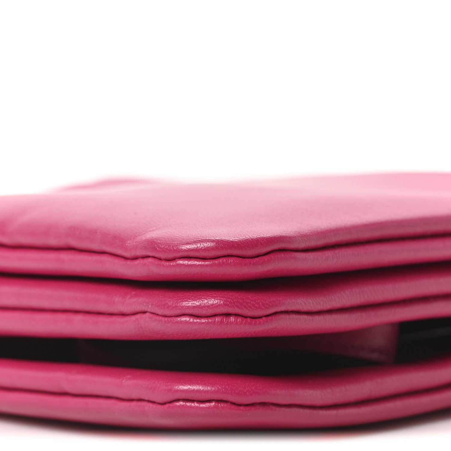 Celine Lambskin Small Trio Crossbody Bag Fuchsia 10 of 10