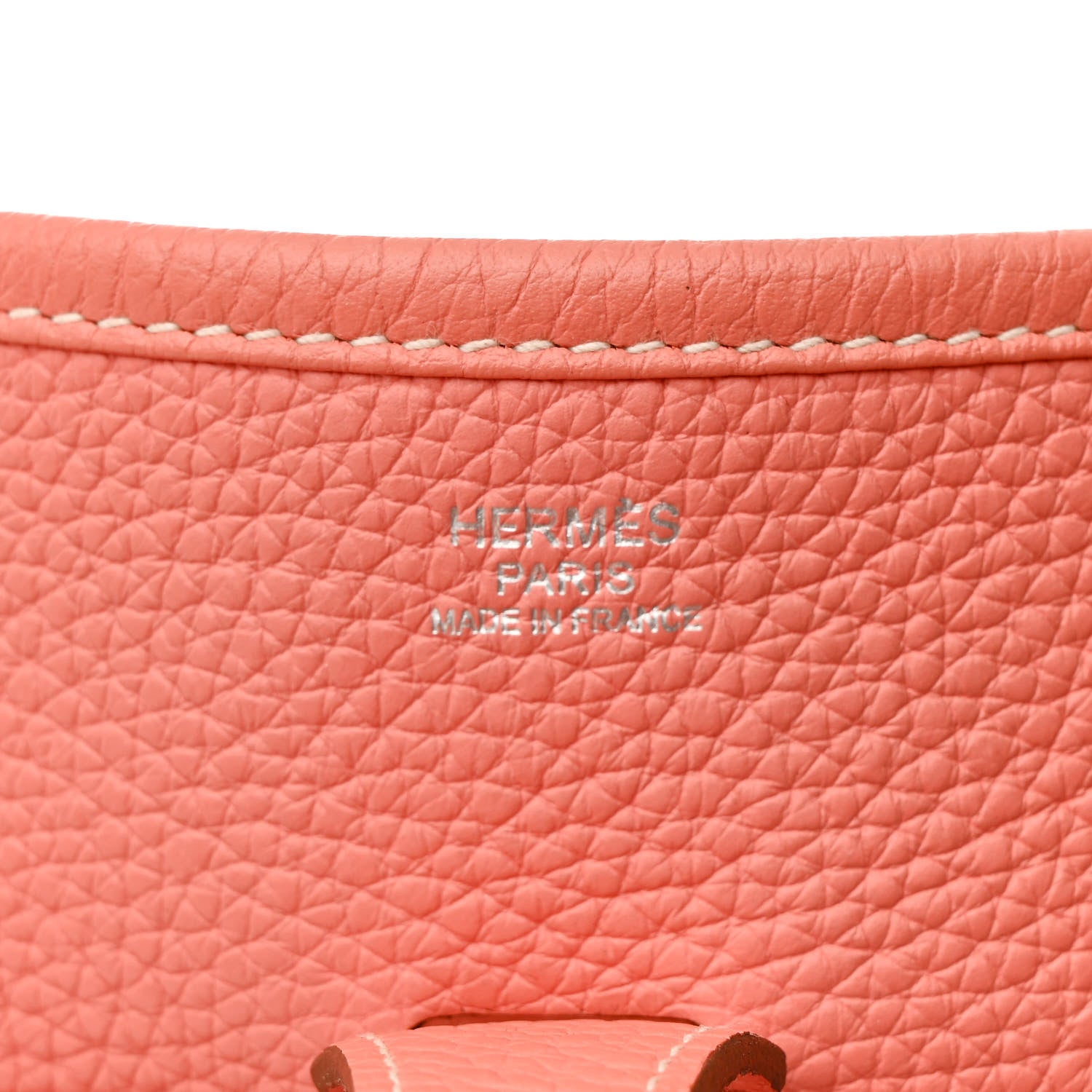 Hermes Taurillon Clemence Evelyne PM Crevette 6 of 18