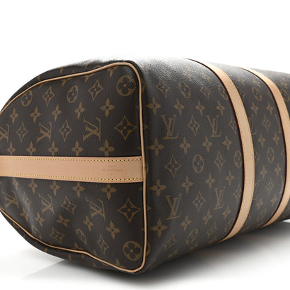 Louis Vuitton Monogram Keepall Bandouliere 45 8 of 12