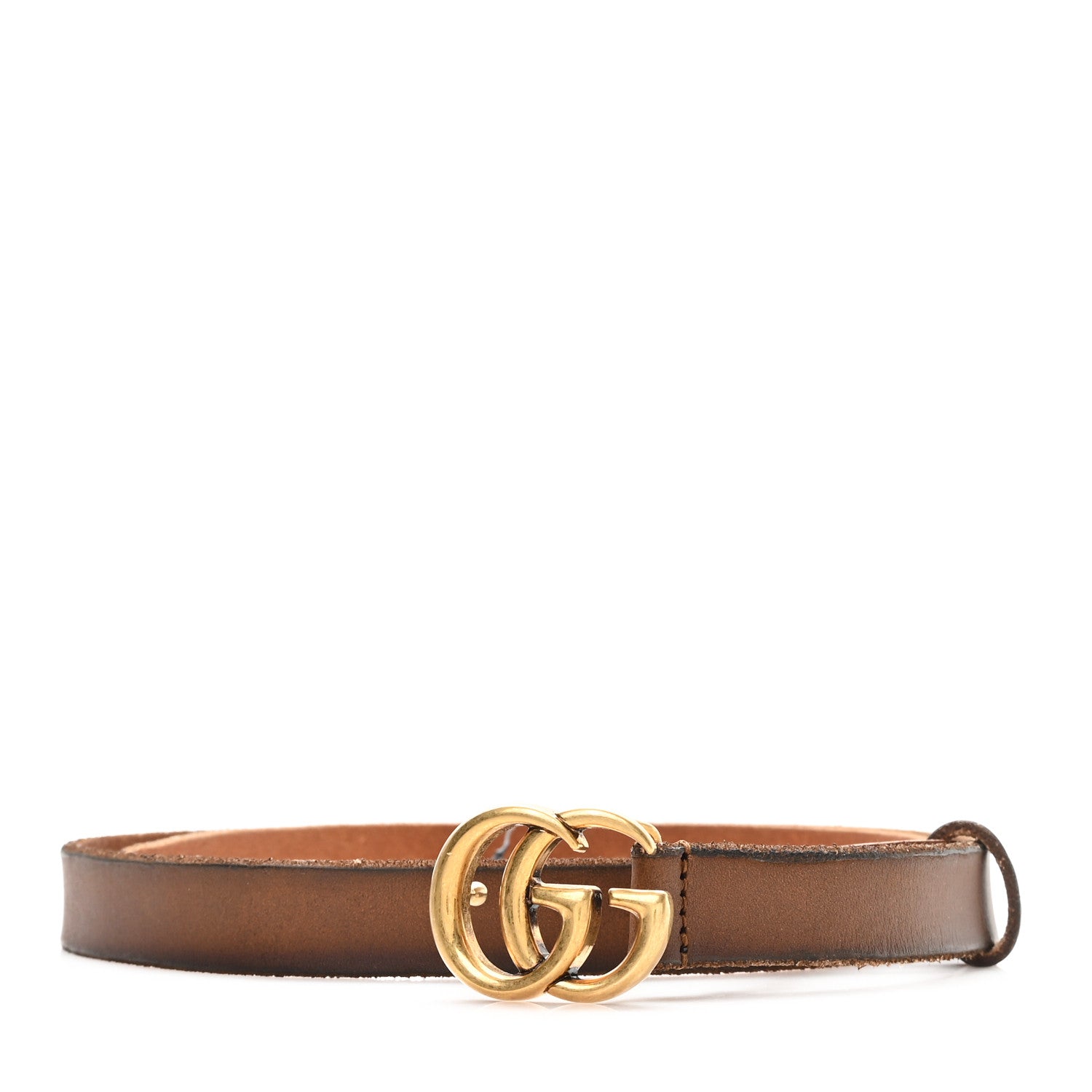 Gucci Faded Calfskin Double G 20mm Belt 85 34 Cuir 1 of 4