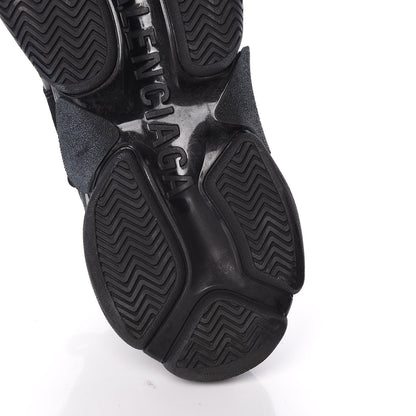 Balenciaga Nylon Suede Womens Triple S 2.0 Sneakers 39 Black 13 of 13