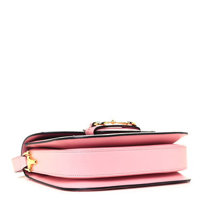 Gucci Azalea Calfskin Horsebit 1955 Shoulder Bag New Cherry Red Wild Rose 5 of 11