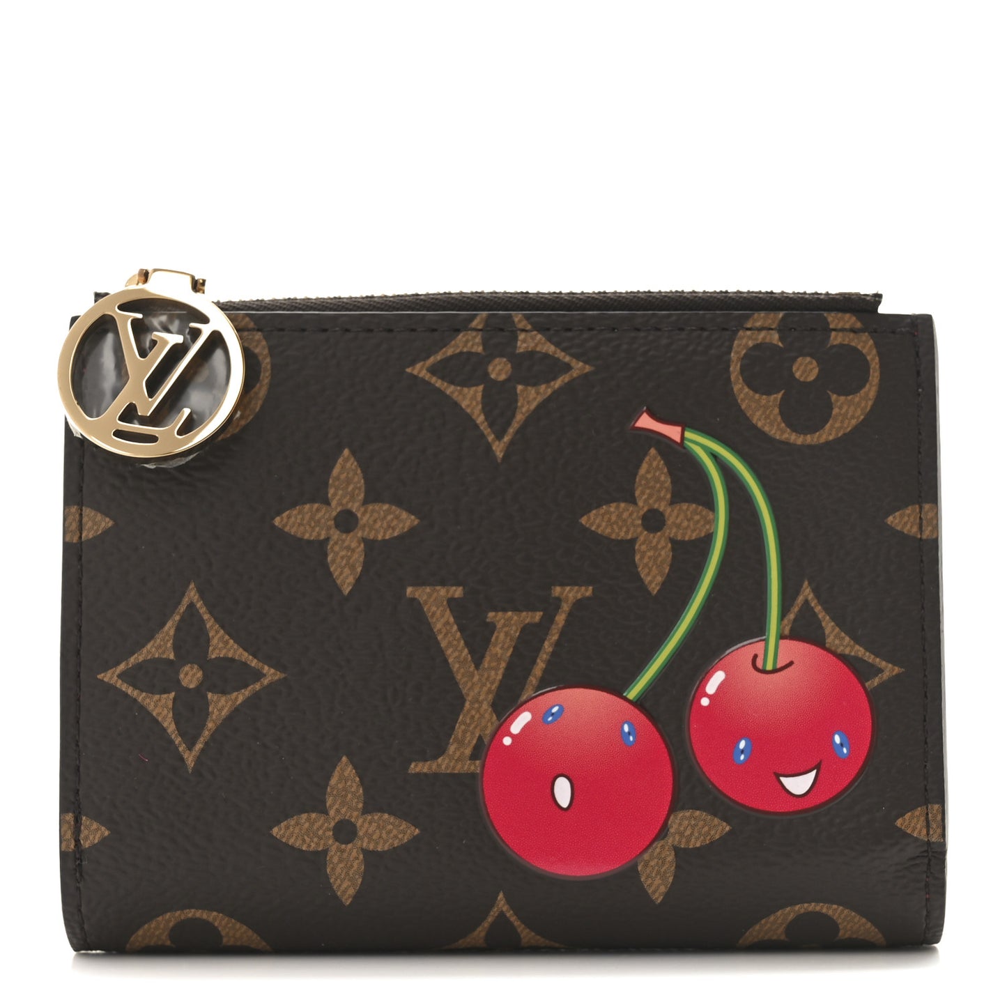 LV X TM Monogram Cerises Lisa Wallet