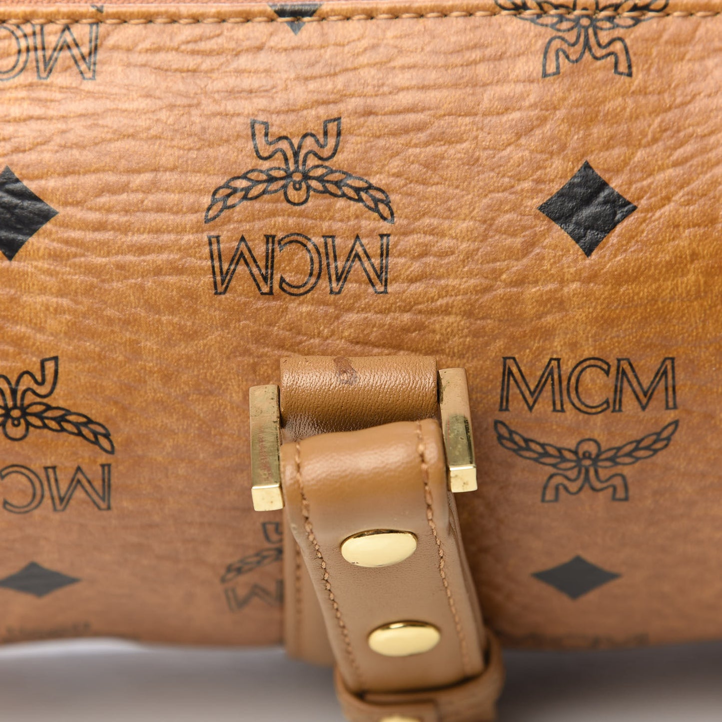 Visetos Essential Barrel Bag Cognac