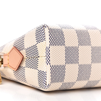 Louis Vuitton Damier Azur Cosmetic Pouch GM 6 of 8