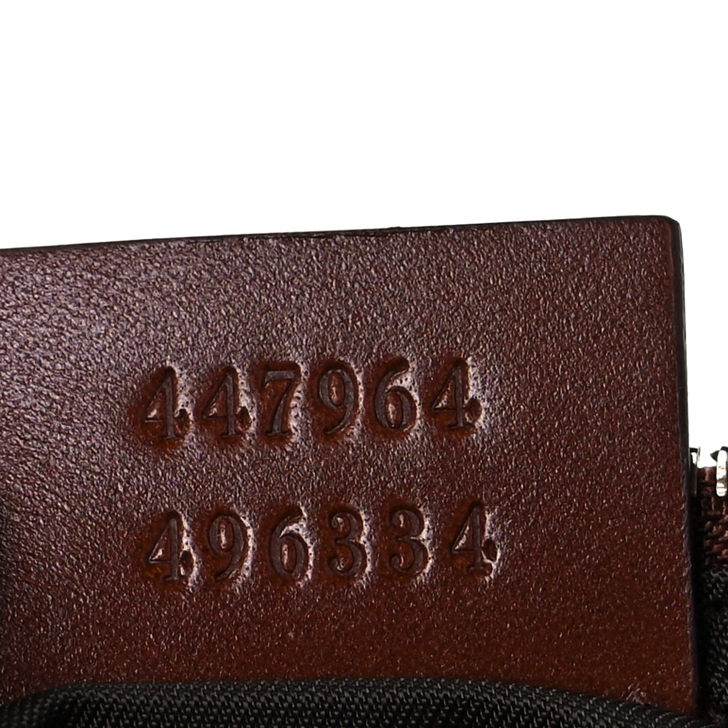 GG Supreme Monogram Key Case Brown