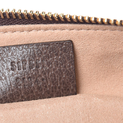 Gucci GG Supreme Monogram Large Ophidia Pouch Clutch Brown 7 of 7