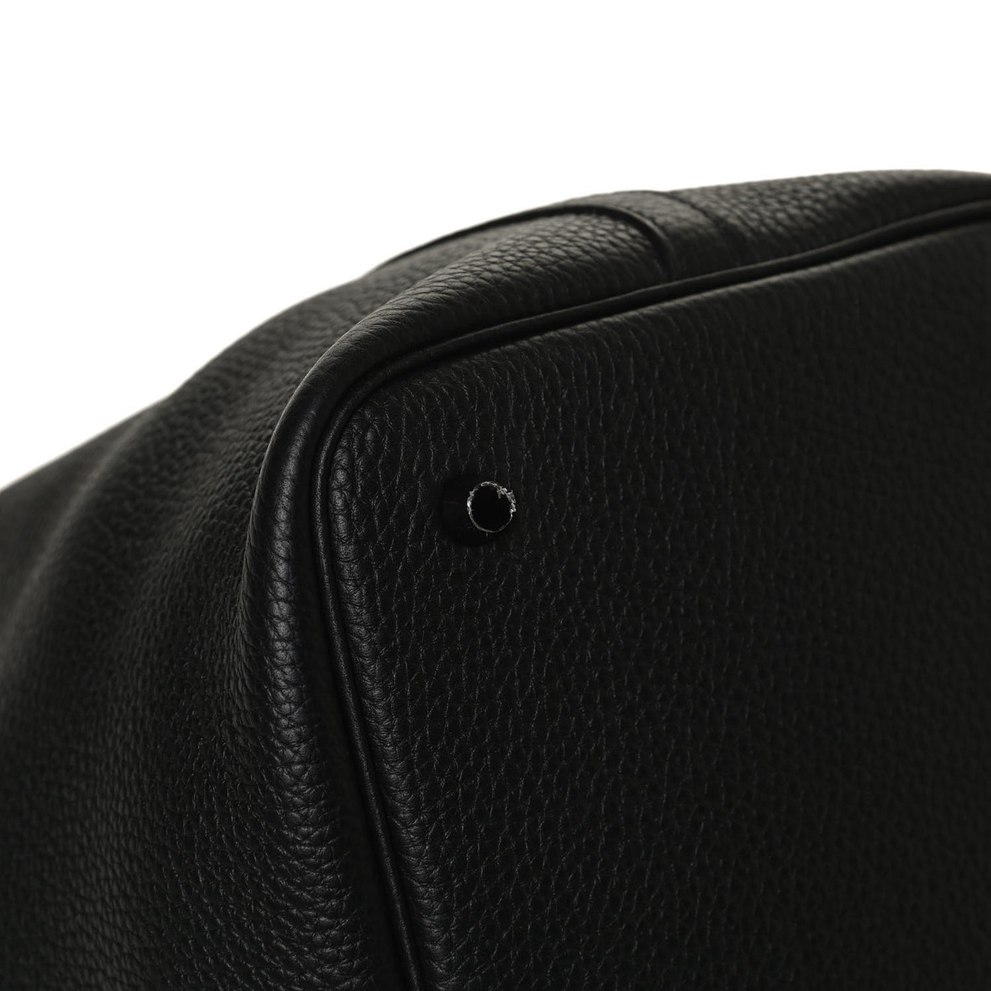 Taurillon Clemence Monochrome Picotin Lock 22 MM Black