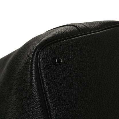 Hermes Taurillon Clemence Monochrome Picotin Lock 22 MM Black 9 of 11