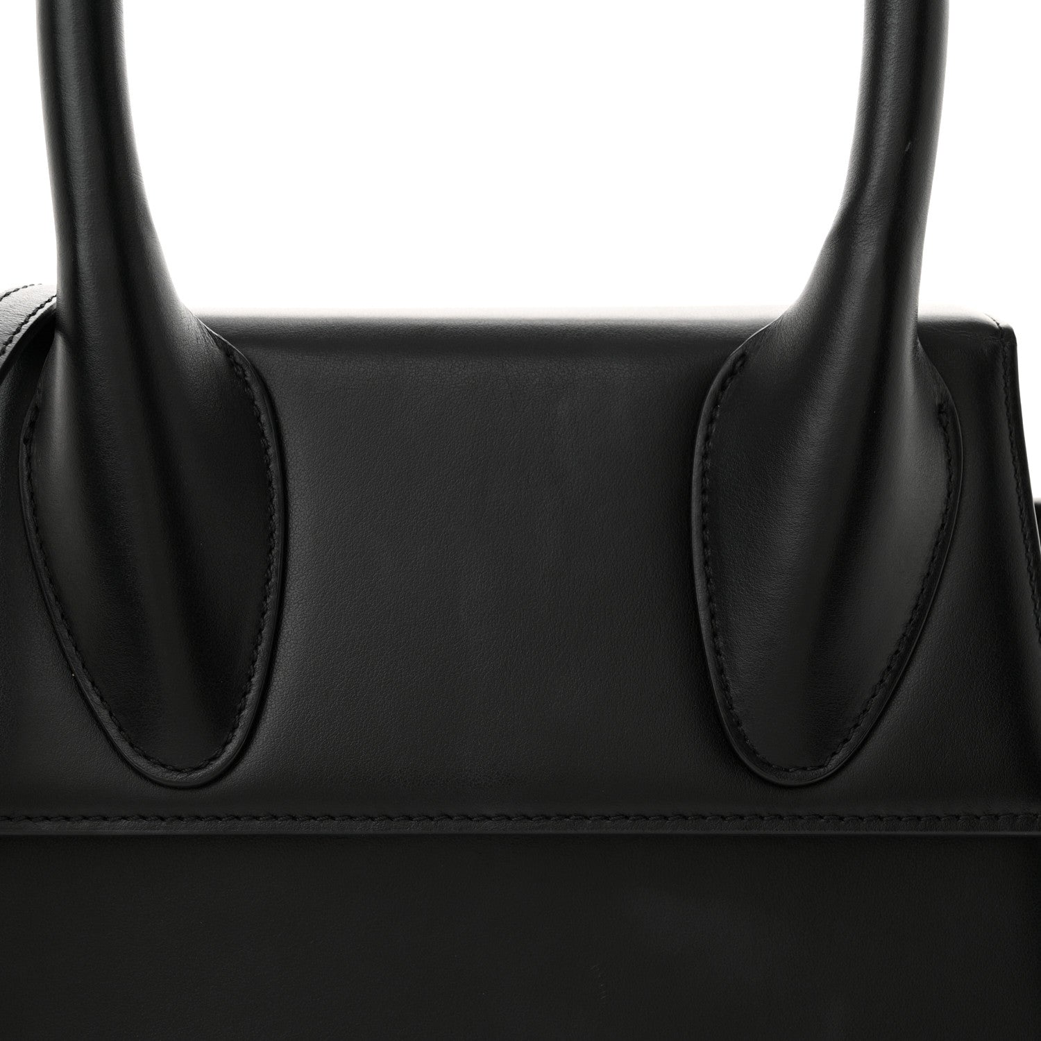 Jacquemus Smooth Calfskin Le Chiquito Moyen Black 7 of 13