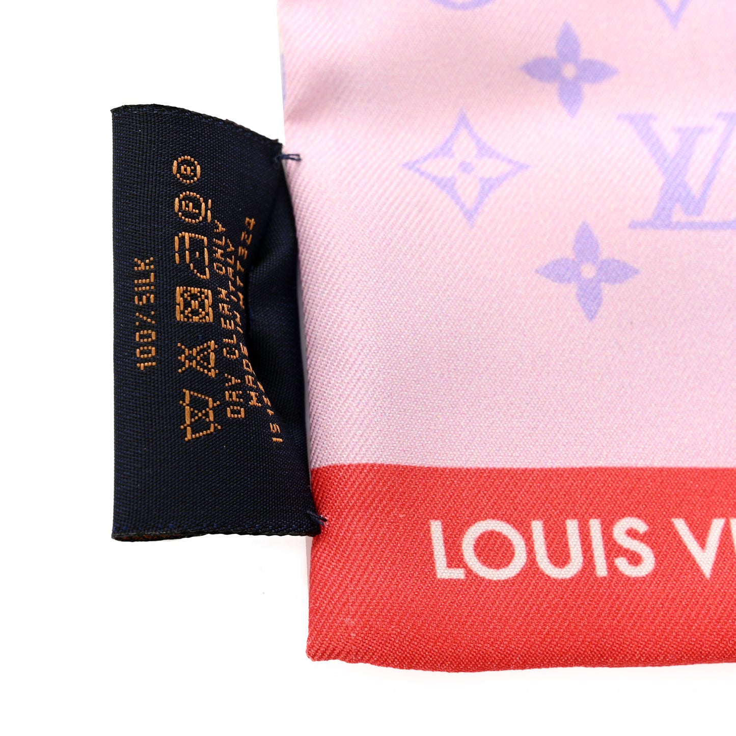 Silk Monogram All That Straps Bandeau Mauve