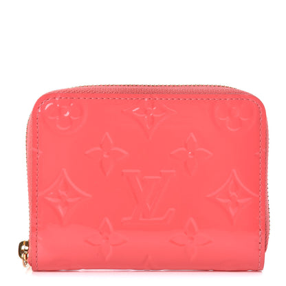 Louis Vuitton Vernis Zippy Coin Purse Rose Litchi 1 of 12