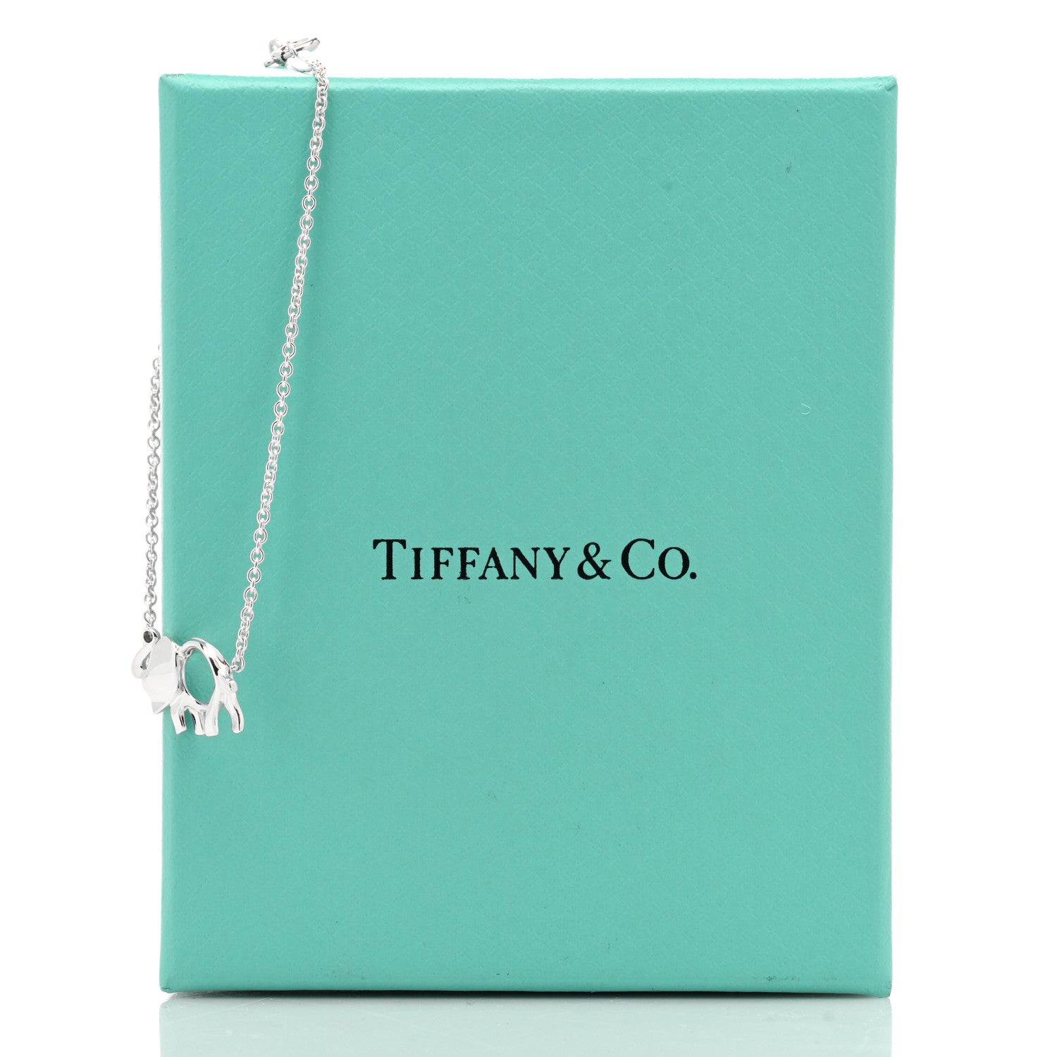 Tiffany Sterling Silver Tsavorite Save the Wild Elephant Bracelet 5 of 5