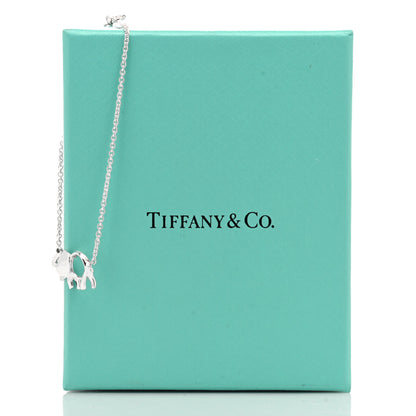 Tiffany Sterling Silver Tsavorite Save the Wild Elephant Bracelet 5 of 5