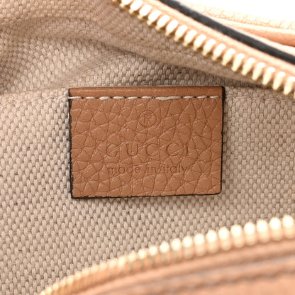 Gucci Pebbled Calfskin Small Soho Disco Bag Rose Beige 6 of 10