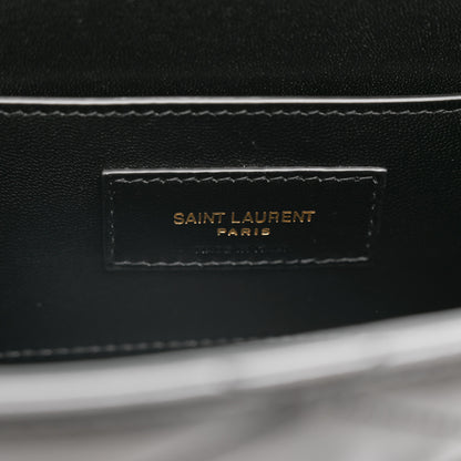 Saint Laurent Lambskin Matelasse Monogram June Box Bag Black 6 of 9
