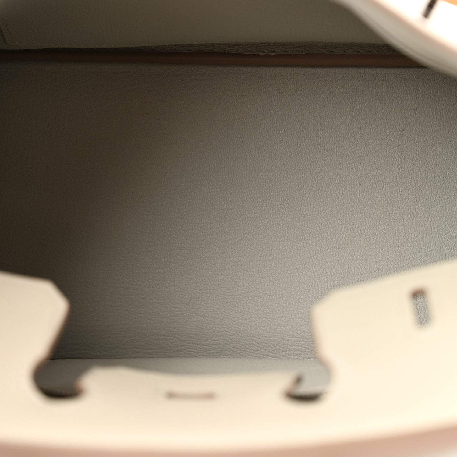 Hermes Togo Birkin 25 Gris Perle 5 of 12
