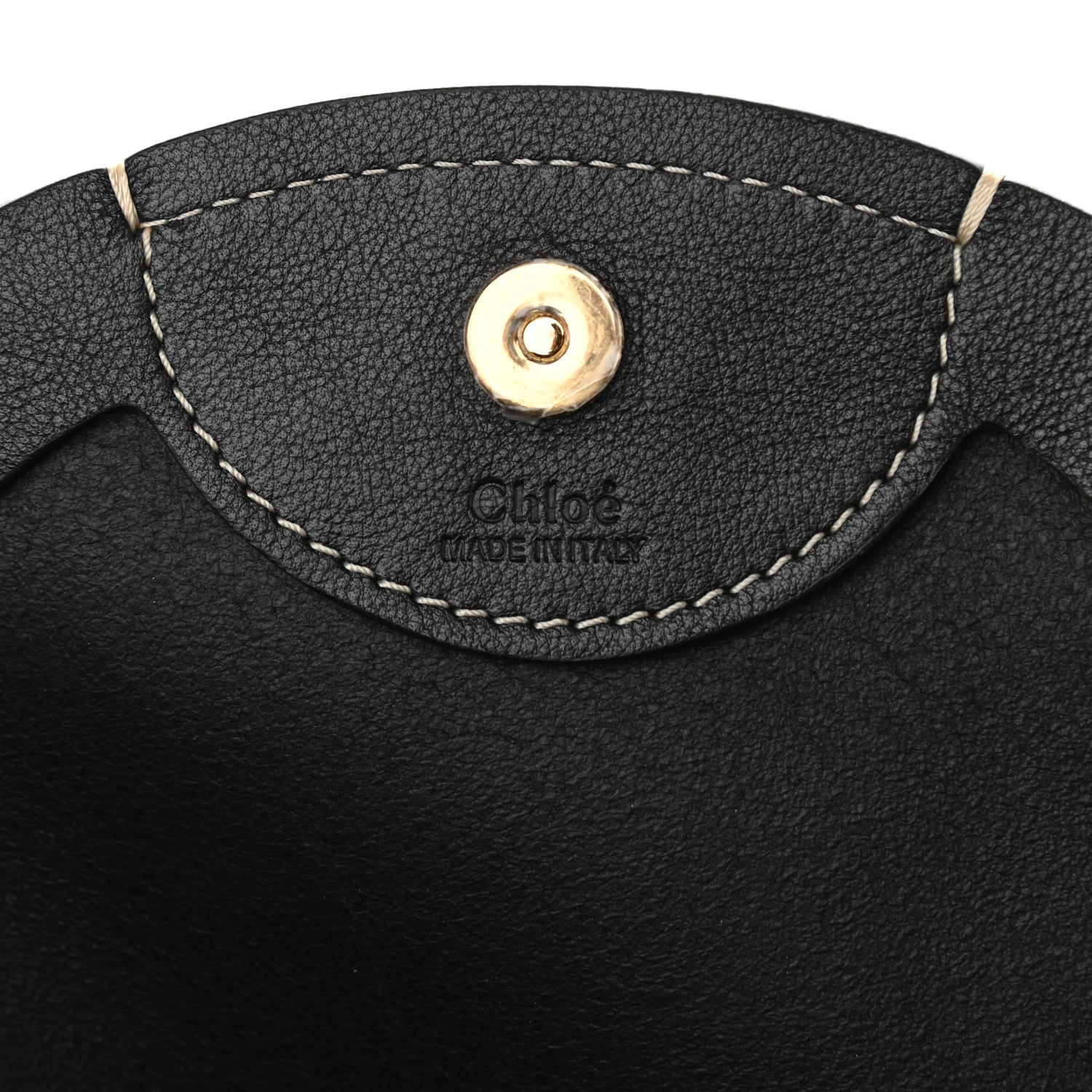 Chloe Small Grain Smooth Calfskin Medium Darryl Tote Black 6 of 9