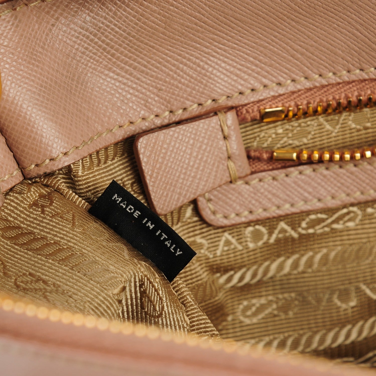 Prada Saffiano Medium Galleria Double Zip Tote Cammeo 10 of 13