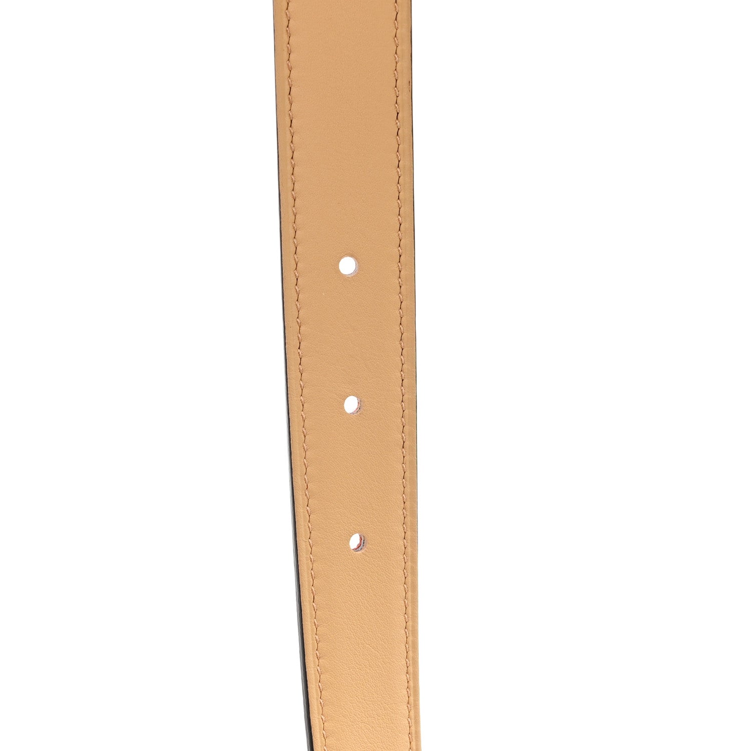 Hermes Epsom Swift 24mm Belt Strap 85 34 Rose Jaipur Chai 3 of 4