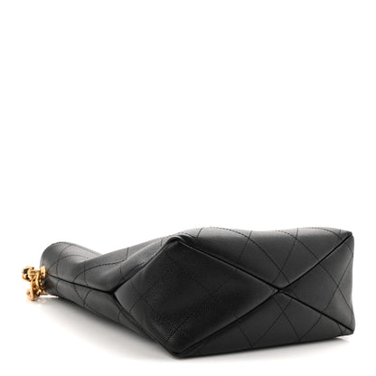 Chanel Caviar Quilted Hobo Black 4 of 10