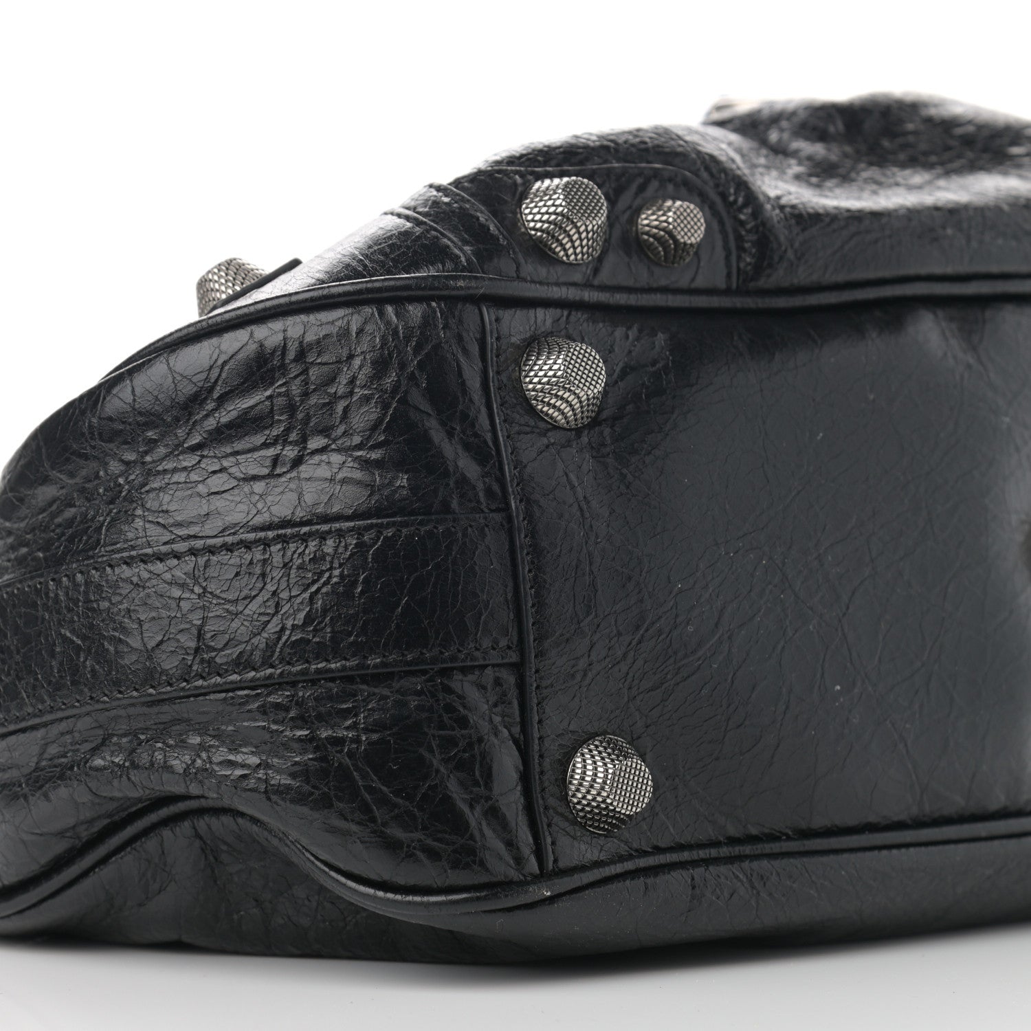 Balenciaga Agneau Arena Medium Le Cagole Shoulder Bag Black 8 of 11