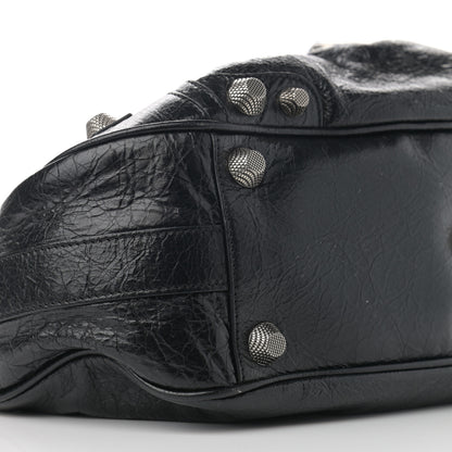 Balenciaga Agneau Arena Medium Le Cagole Shoulder Bag Black 8 of 11