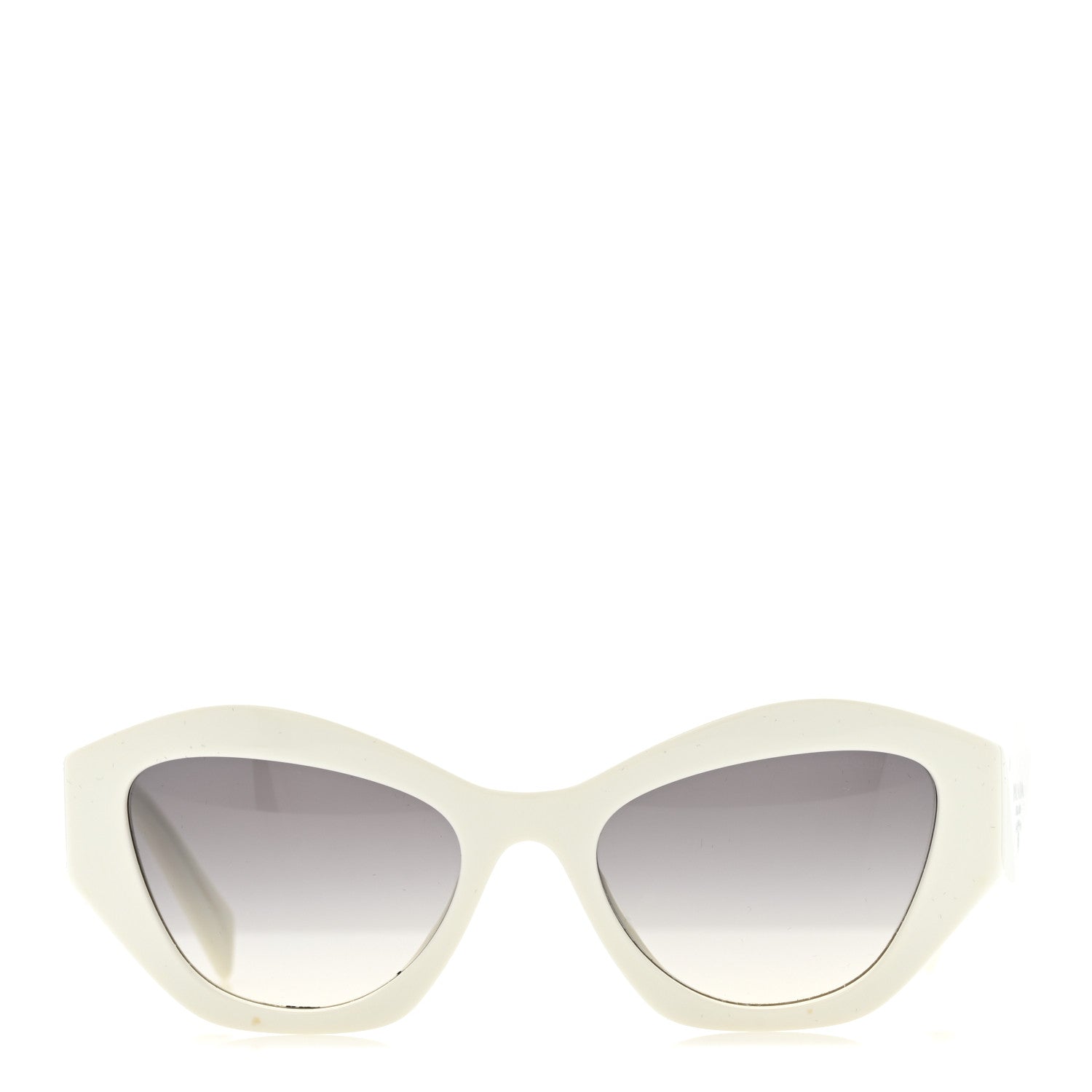 Prada Acetate Symbole Sunglasses SPR 07Y-F White White 2 of 9