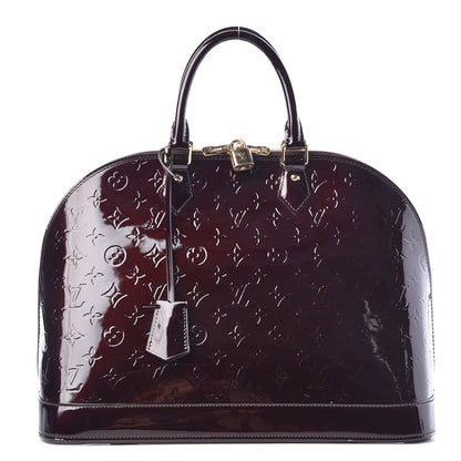 Louis Vuitton Vernis Alma GM Amarante 1 of 9