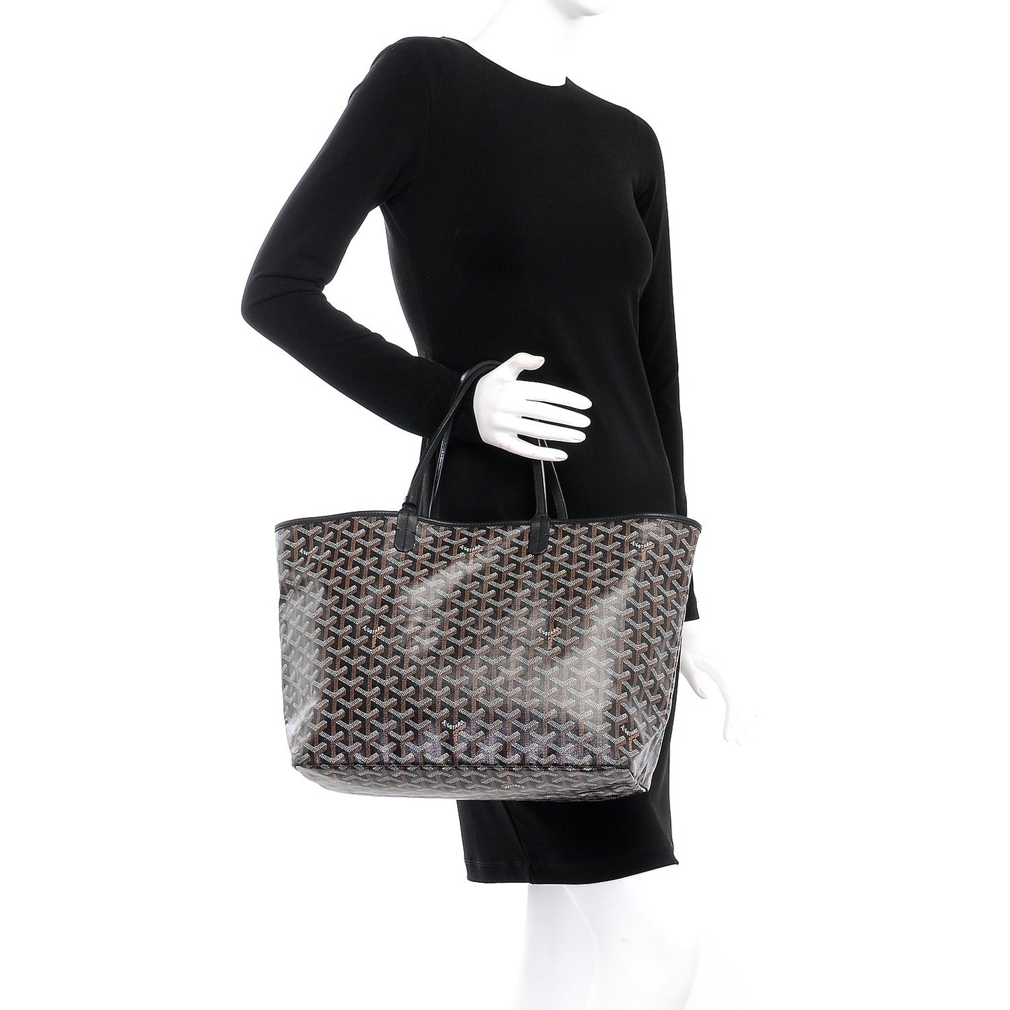 Goyardine Saint Louis PM Black