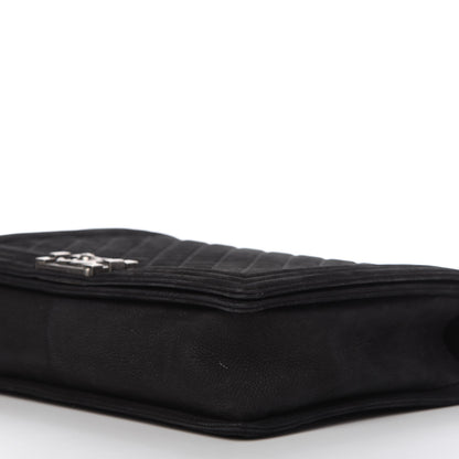 Chanel Iridescent Caviar Quilted Large Boy Flap Black 7 of 10