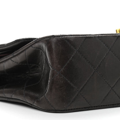 Chanel Lambskin Quilted Small Double Flap Black 9 of 13