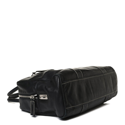 Prada Nappa Hydra Shoulder Bag Black 3 of 20