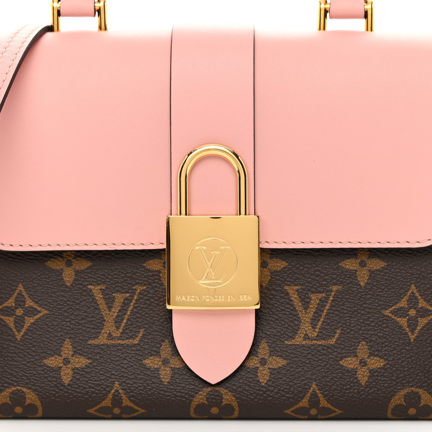 Monogram Locky BB Rose Poudre