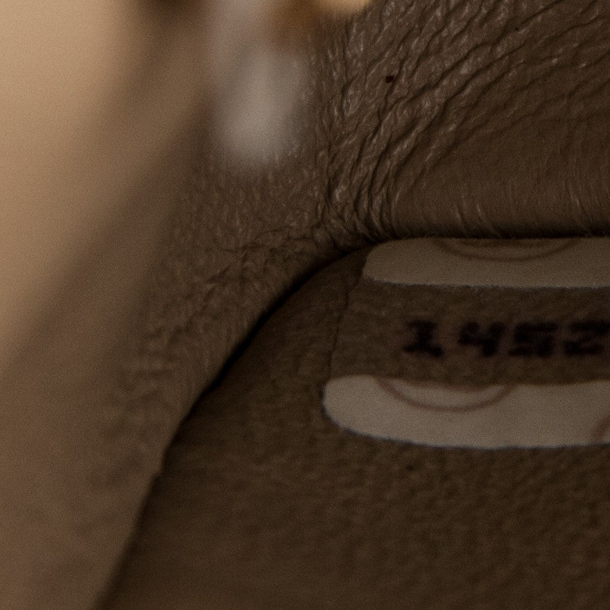 Lambskin Quilted Mini Square Flap Beige