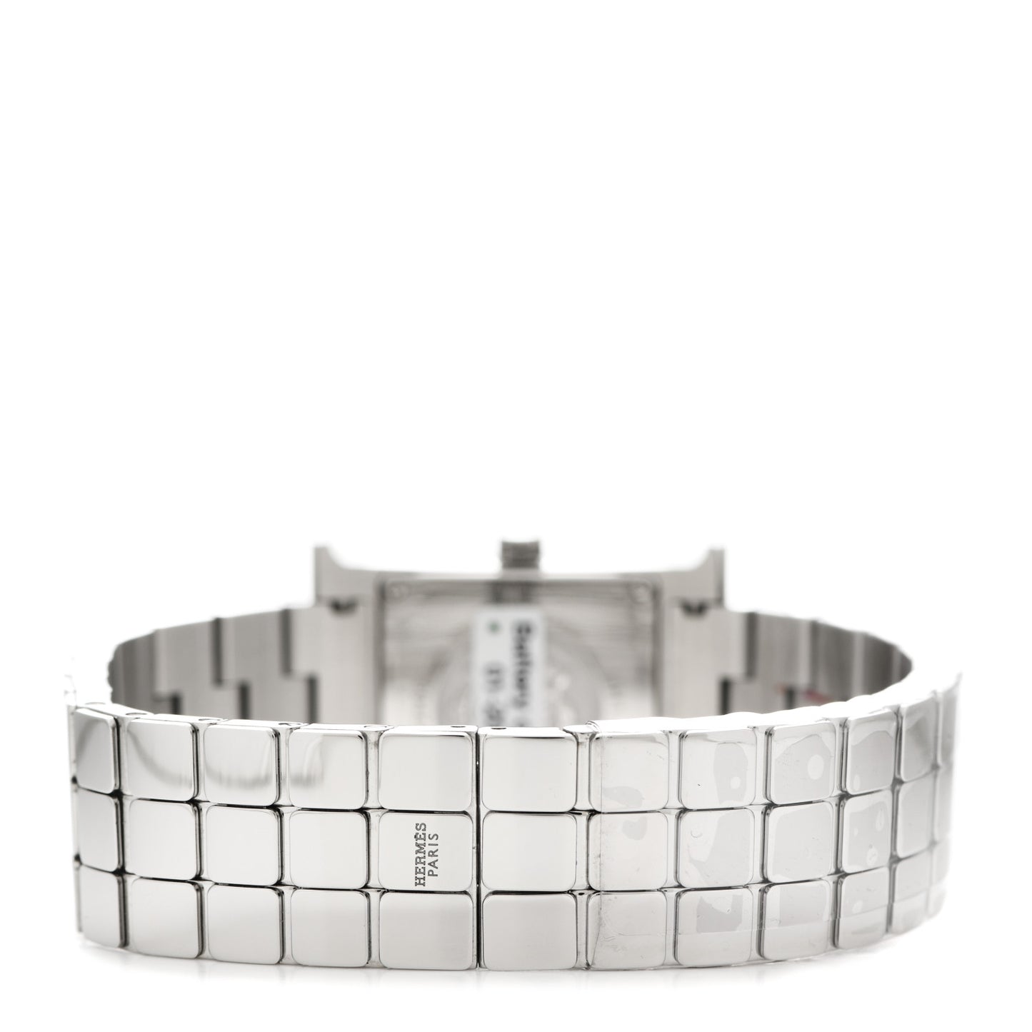 Stainless Steel Diamond Mother of Pearl 21mm Heure H Hour Quartz Watch