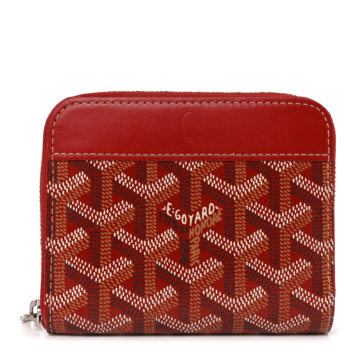 Goyardine Matignon PM Wallet Red