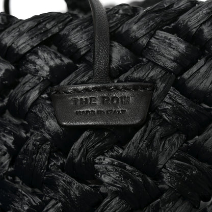 The Row Raffia Estelle Two Bag Black 6 of 9