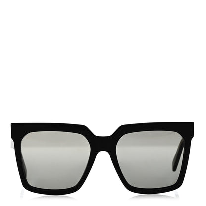 Celine Acetate Polarized Oversized Sunglasses CL4055IN Black 2 of 7