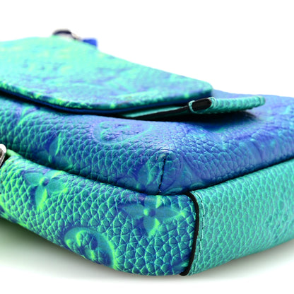 Louis Vuitton Taurillon Illusion Double Phone Case Bleu Vert 8 of 9