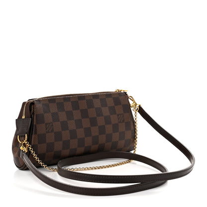 Louis Vuitton Damier Ebene Eva Clutch 3 of 10