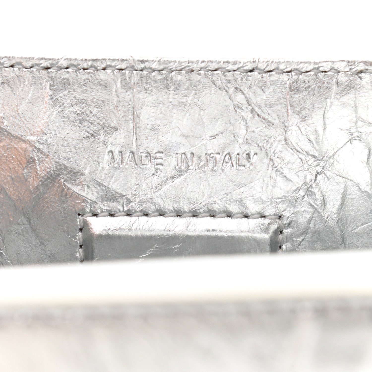 Christian Dior Metallic Calfskin Medium Diorever Flap Silver 7 of 15