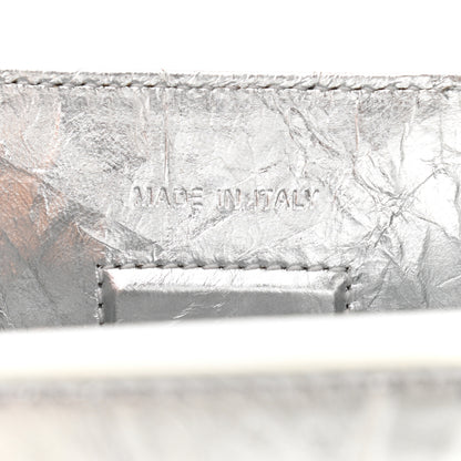 Christian Dior Metallic Calfskin Medium Diorever Flap Silver 7 of 15