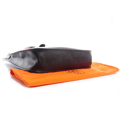 Hermes Courchevel Evelyne GM Chocolate 4 of 7