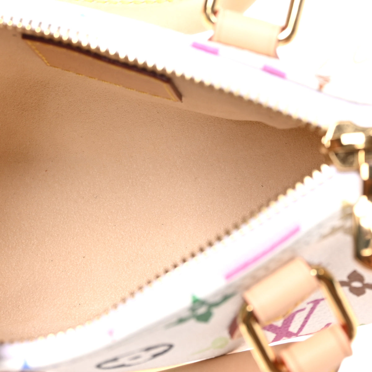 Louis Vuitton LV X TM Monogram Multicolor Nano Speedy White 5 of 10