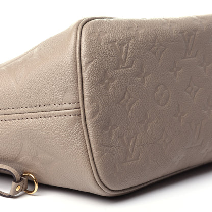 Louis Vuitton Empreinte Monogram Giant Neverfull MM Tourterelle 7 of 10