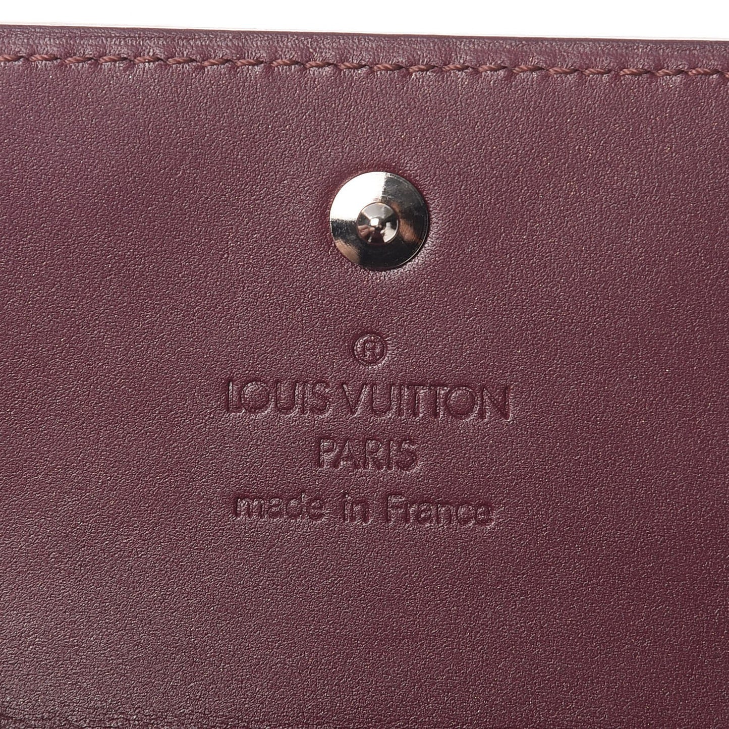 Mat Monogram Ludlow Wallet Violet
